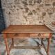 Table / antique desk in French oak, 1930s