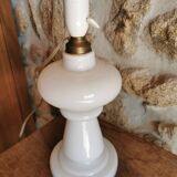 Vintage scandinavian opaline lamp