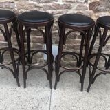 Suite of 4 bar stools