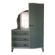 Asymmetrical chest of drawers