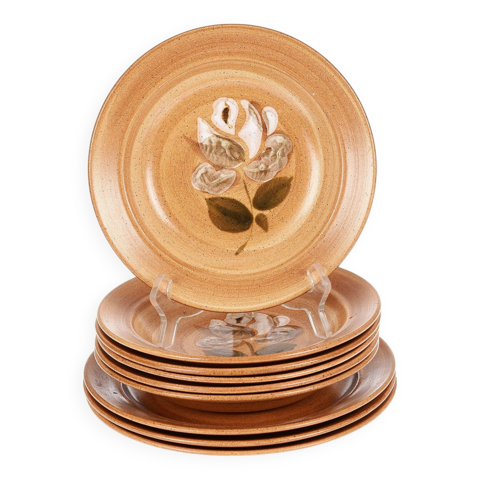 St-Amand 70s ceramic plates