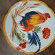 Large plate earthenware Croquet Quimper