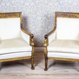 Set of Vintage Mahogany Chairs, 1920s