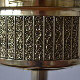 Schleuderascher ashtray in chiseled brass, from Germany in the 50s/60s