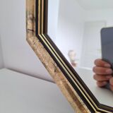 Vintage octagon mirror