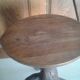 Brutalist stool tripote.vintage