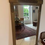 Antique art deco mirror