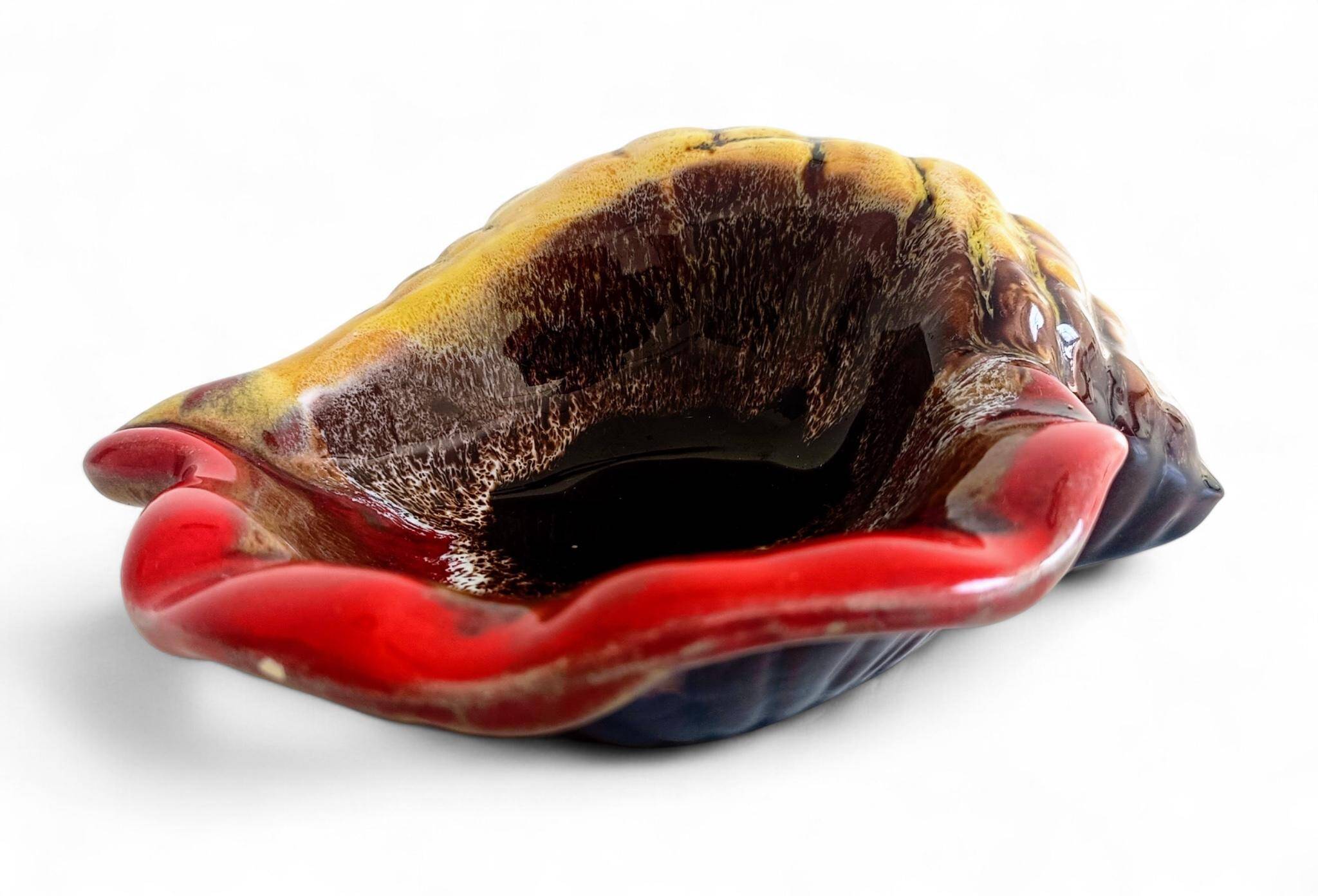 Mid-Century Vallauris “Sea Shell” Vide-Poche / Catchall, France, 1950s