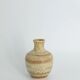 Small Mid-Century Modern Scandinavian Collection Vase in Beige Stoneware by Gunnar Borg for Höganäs
