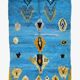 Tapis Bleu Contemporain - 270 x 220 cm