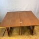 Retro vintage mid-century teak coffee table, 1960s. Tristor Danish Design