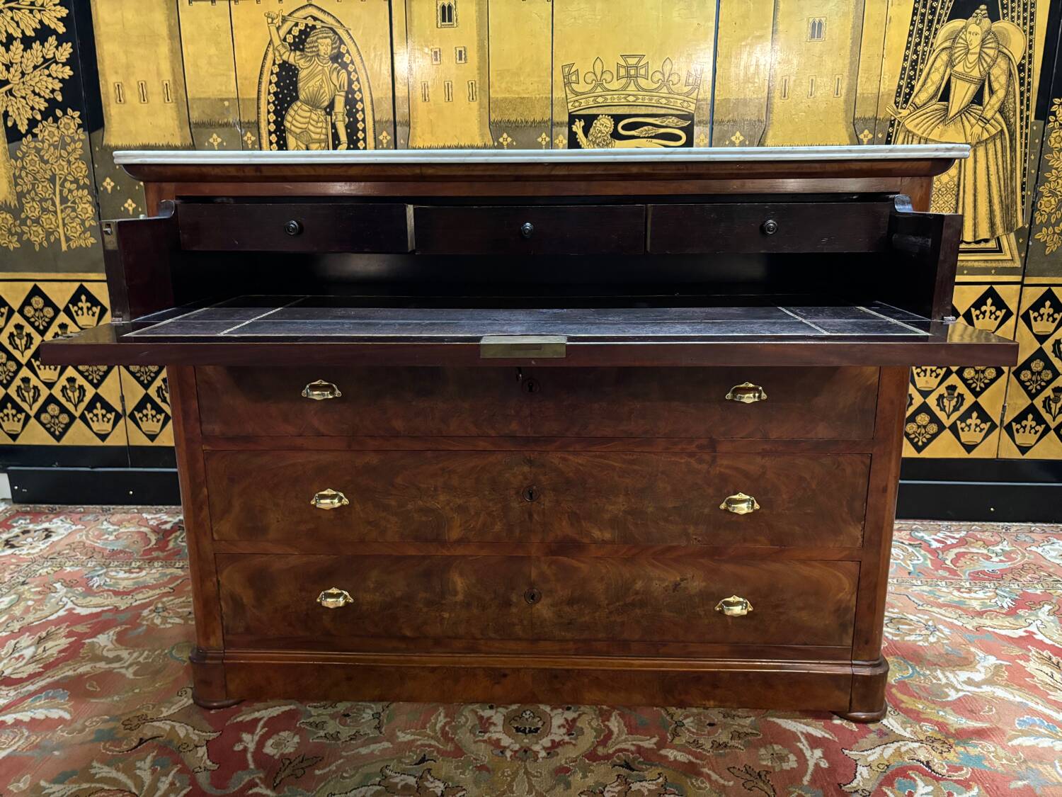 Louis Philippe chest of drawers/secretary