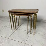 Ensemble de tables gigognes des années 60