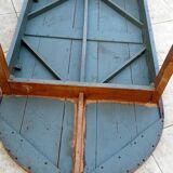 Old oval farm table 2m42