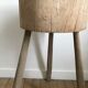 Old log, wooden harness