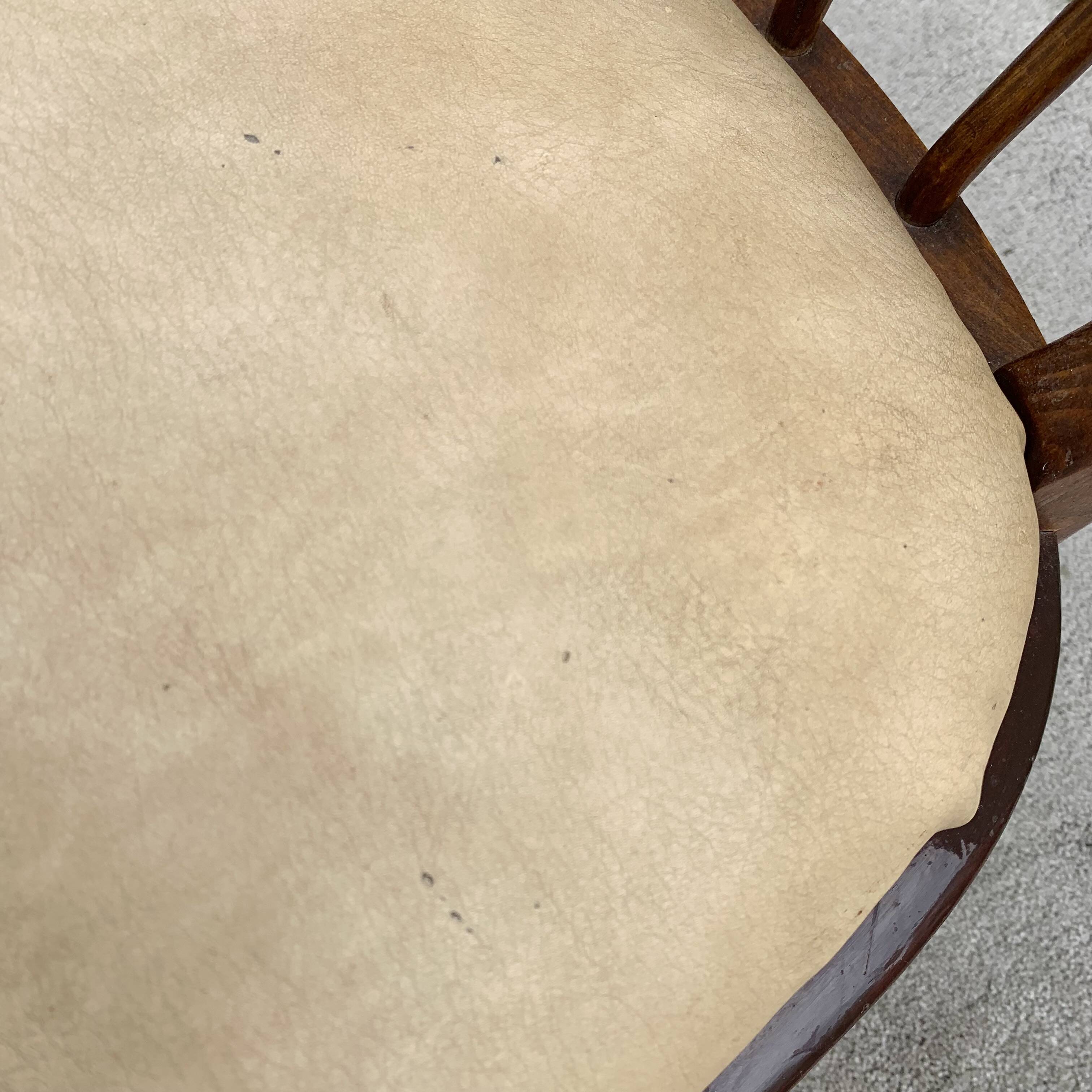 Set of 6 Scandinavian-inspired chairs from the 1960s