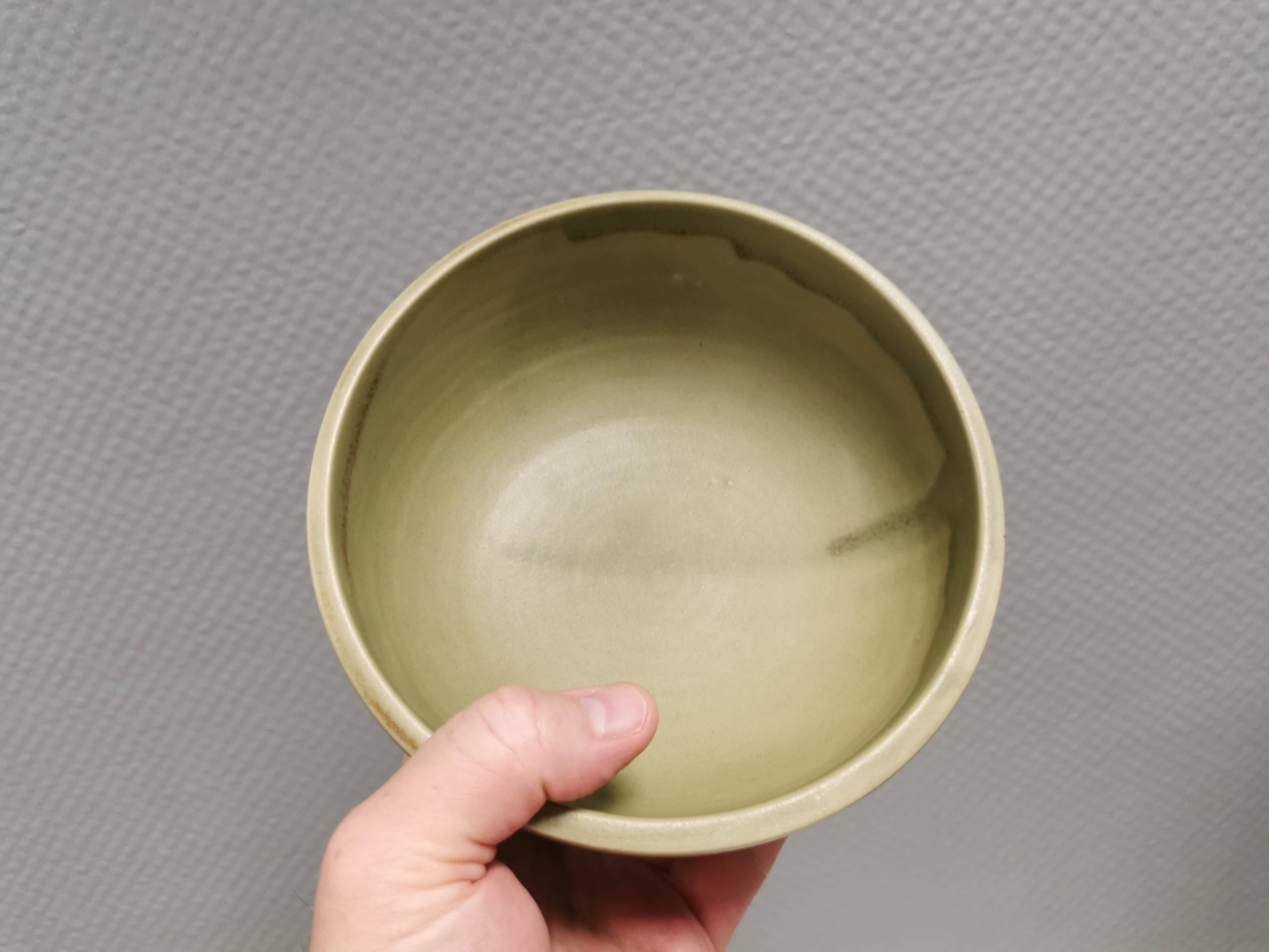 A ceramic stand/fruit bowl, Denmark, estimated 1990s.