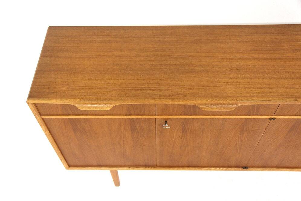 Scandinavian oak sideboard "Reno", Bertil Fridhagen, Bodafors, Sweden, 1960