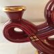 Pair of candleholders