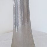 Zanetto silver metal vase 1970s