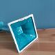 Niderviller emerald green column candle holder