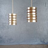 Tubular pendants by Carl Thore for Granhaga, A set of 2.