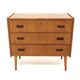 Commode scandinave en teck, Suède, 1960