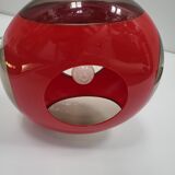 Vintage UFO red pendant lamp Luigi Colani