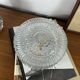 Round wall light ceiling fixture transparent glass vintage antique lamp