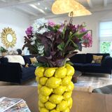 Vase citrons - lemons - pop-architecte interieur