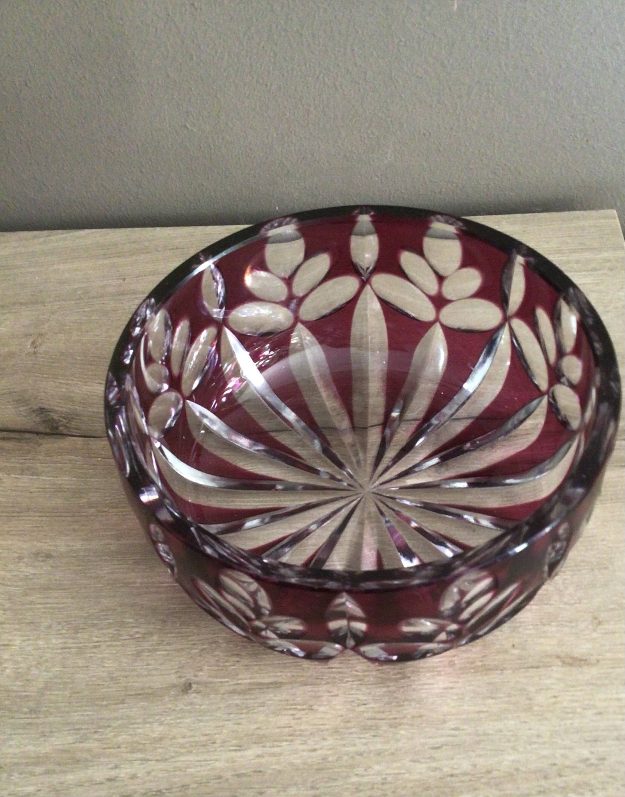 Saint Louis crystal centrepiece