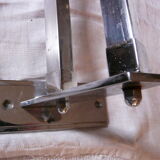 Towel rack chromed metal 50s