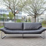 Leather Sofa by Johan Bertil Häggström for Swed-Form
