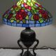 Lampe de table style Tiffany vintage (années 1990)