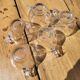 Quintet transparent glass coffee cups