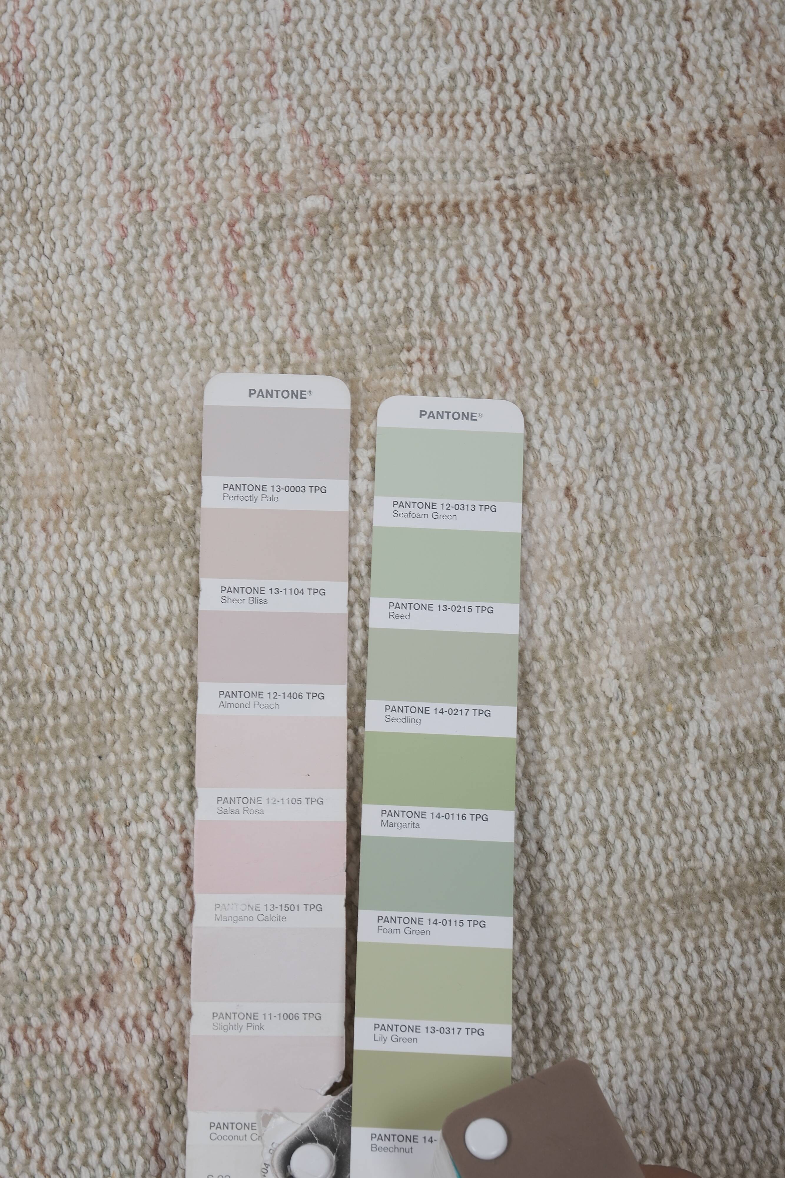 Vintage Turkish Oushak Rug Handwoven 140x222 cm