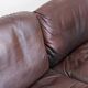 Brown leather 3-seater sofa by Sede, model DS 31, vintage 1960s.