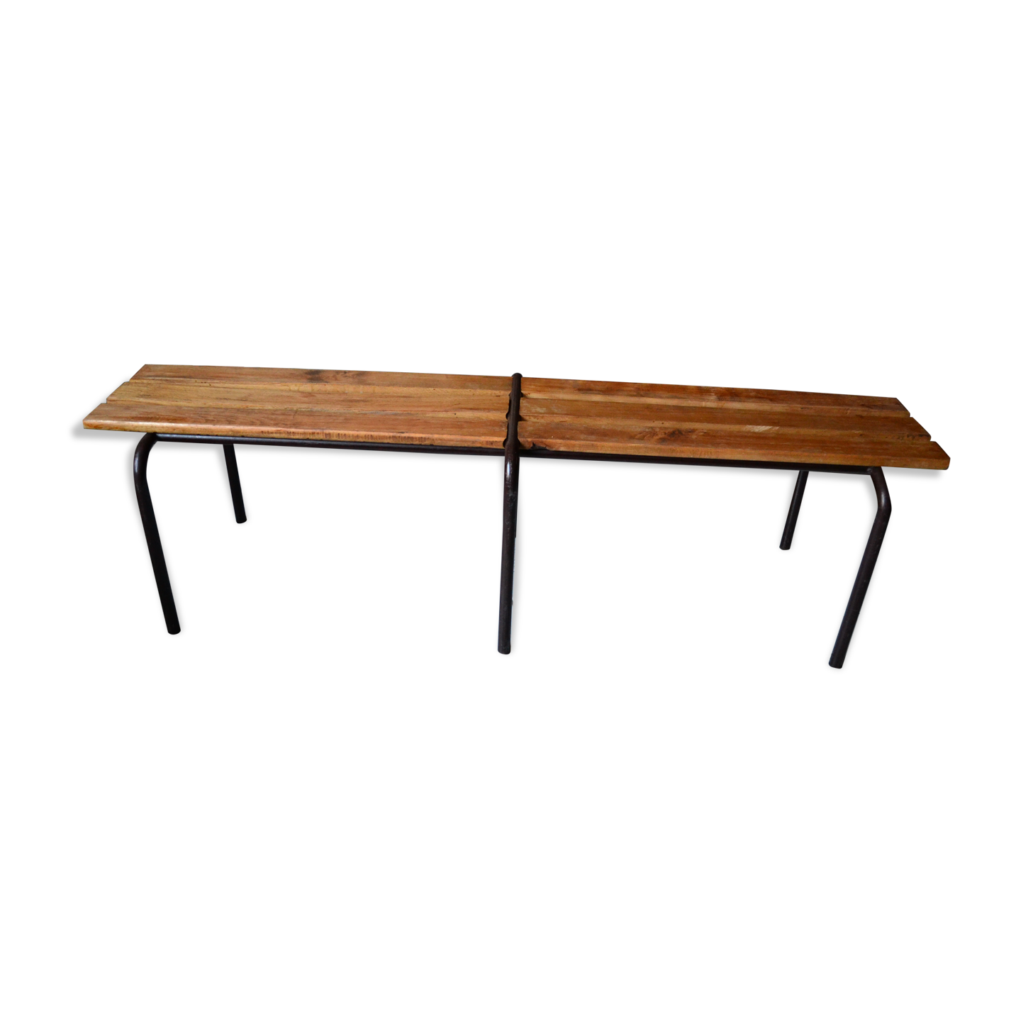 School wooden bench 70s