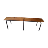 School wooden bench 70s