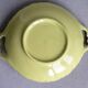 Small salad bowl with handles, lime green color. Numbered 6443. l25 L20 cm.