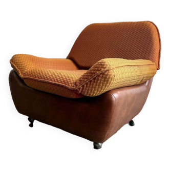 Siège simple / fauteuil club / fauteuil vintage des années 70