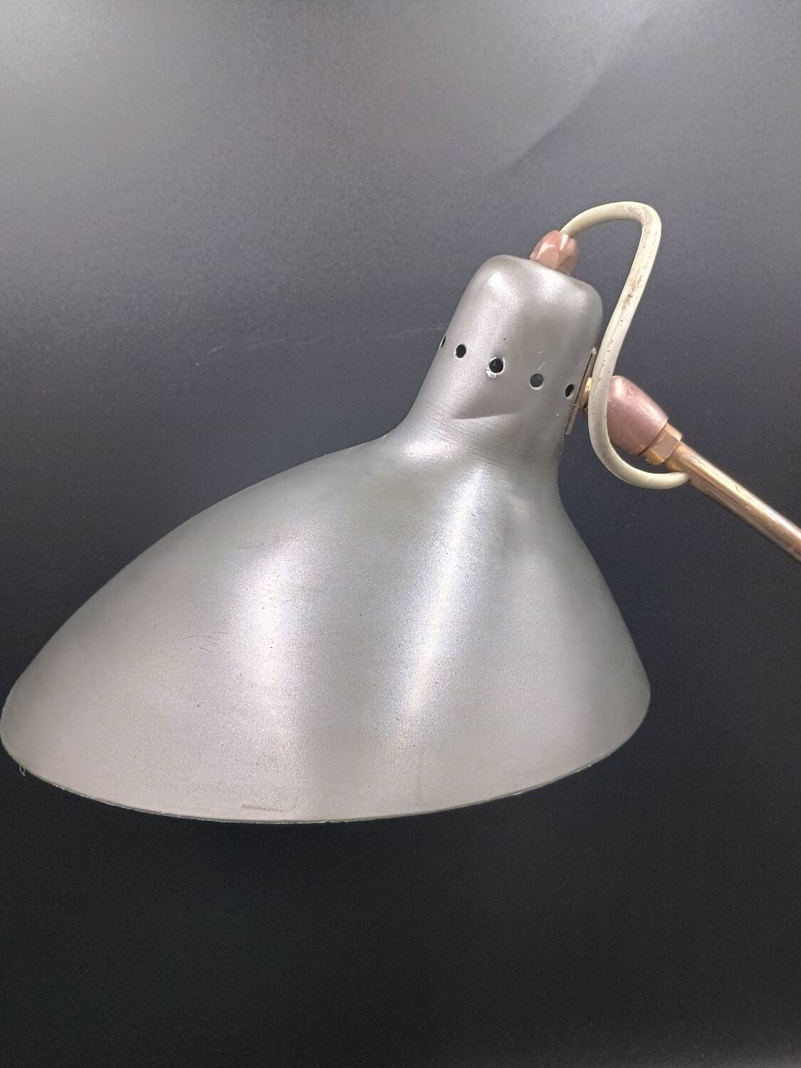 Industrial lamp Caillat Edition 1960 by Jean Boris Lacroix designer