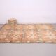 Peach Vintage Moroccan Rug 200 x 298 cm - Berber Wool Rug - Handmade Rug