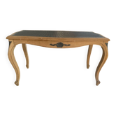 Banc bois style baroque