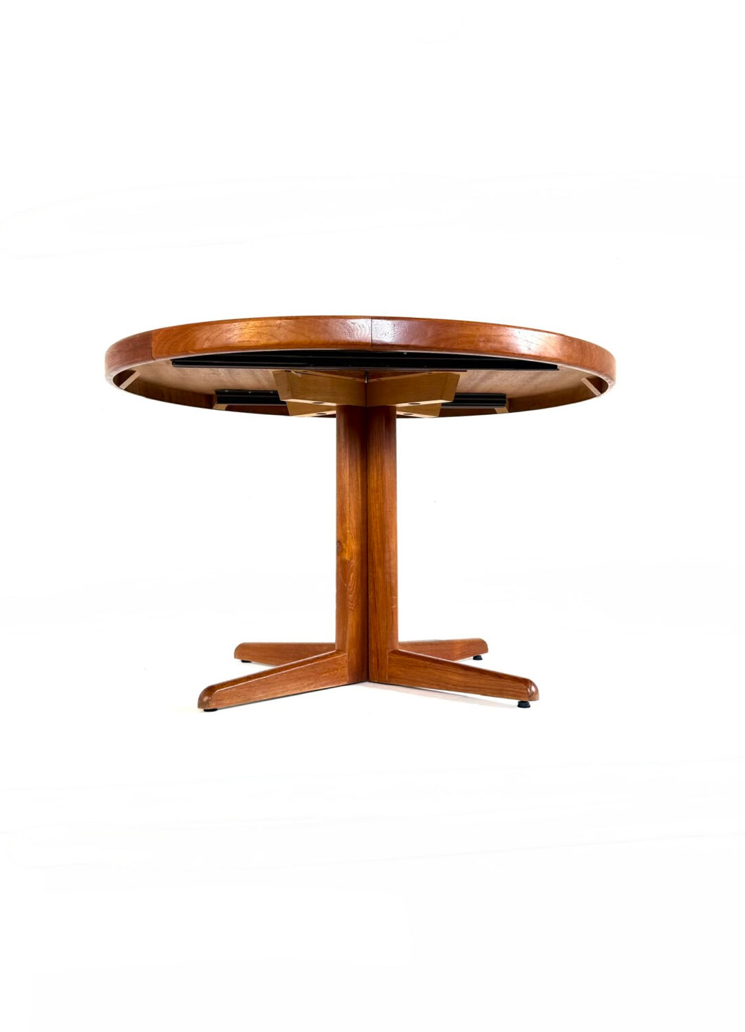 Table à manger extensible vintage, Bramin des années 60