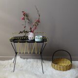 Vintage pliante appoint table