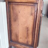 Magnificent low rustic sideboard pegged for the dining room