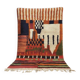 Multicoloured Moroccan Berber rug 300x200 cm – figurative pattern – handmade