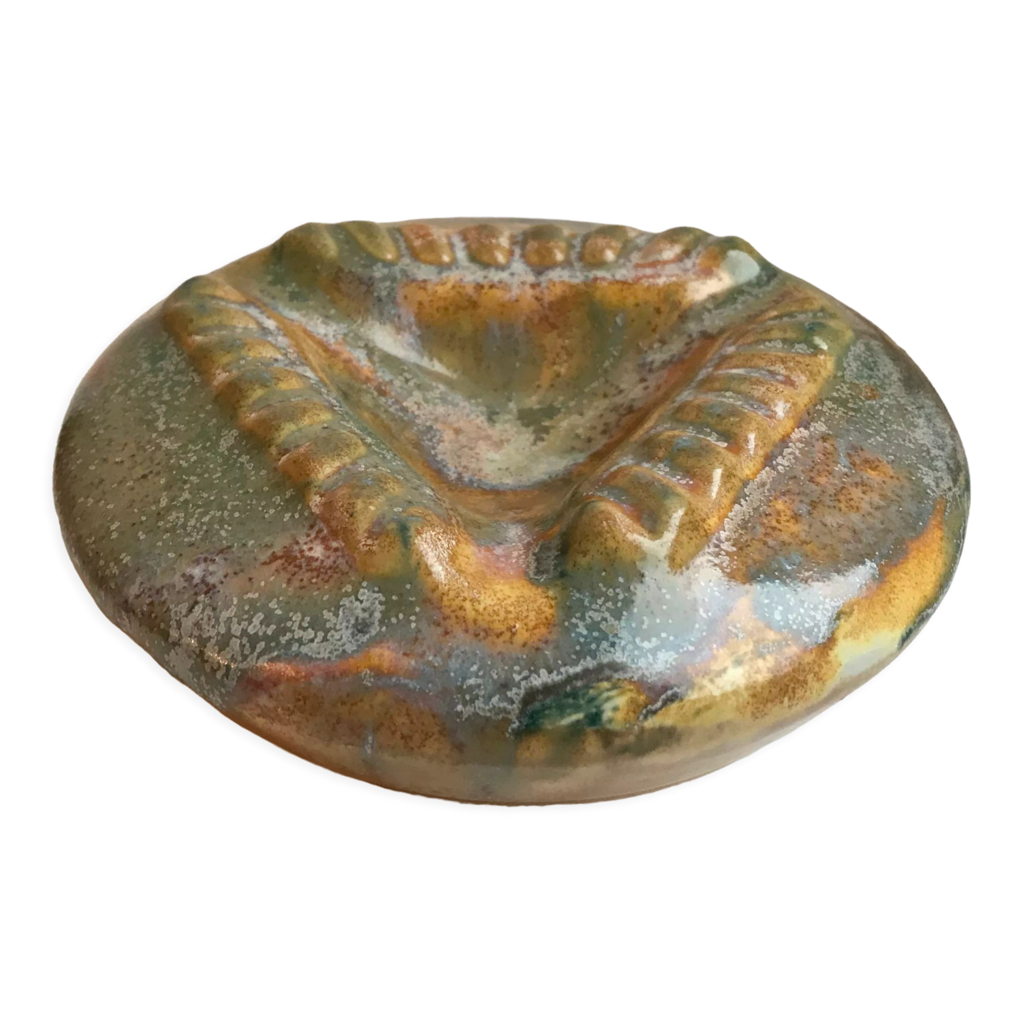 Cendrier en céramique années 70