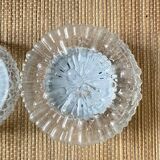 Vintage round glass ceiling lamps